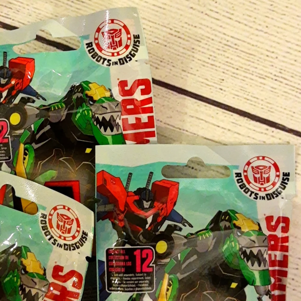 Transformers Mystery Packs Bundle 3 Packs Authentic Officially Licensed SEALED